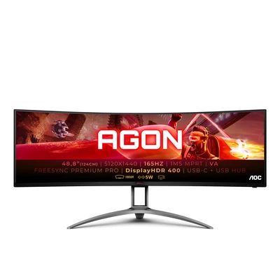 Écran PC Gamer AOC Agon AG493UCX2 49" Incurvé 165 Hz0