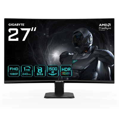 Écran PC Gamer Gigabyte GS27FC2 27" Incurvé0