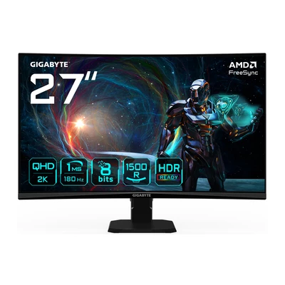 Écran PC Gamer Gigabyte GS27QCA 27" Incurvé0