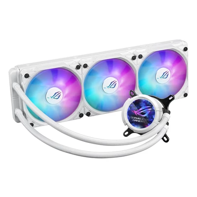 Watercooling Asus ROG Strix LC III 360 ARGB LCD Blanc1