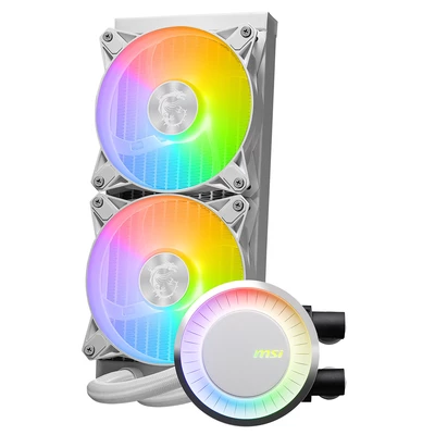 Watercooling MSI MAG CoreLiquid E240 Blanc1